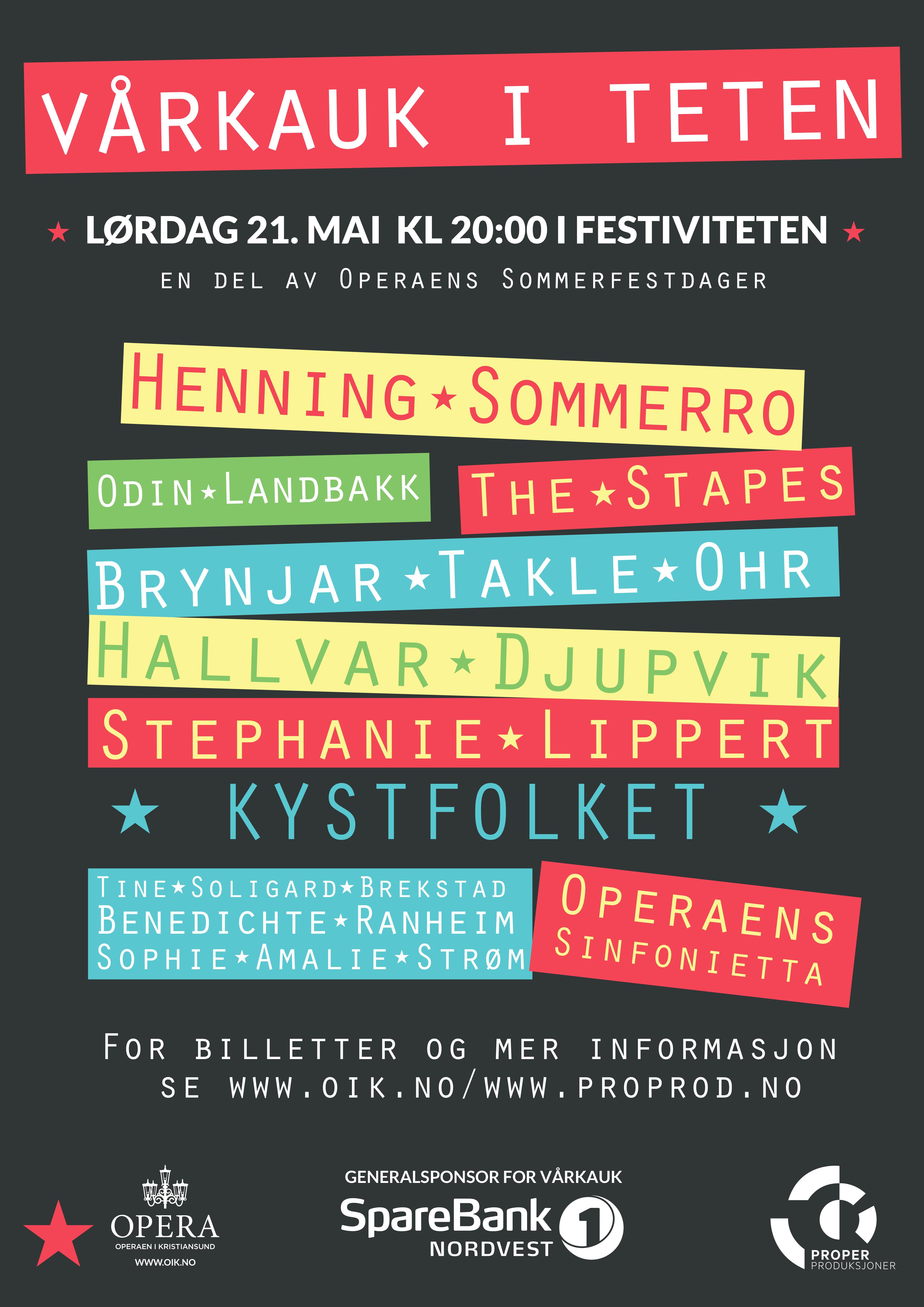 VÅRKAUK FINAL PLAKAT
